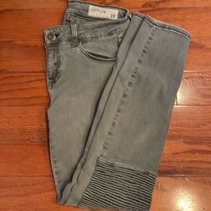 Pistola Moto Jeans - size 26 - olive green - good condition